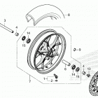 CBR650RA AC Переднее колесо