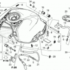 CBR650RA AC ТОПЛИВНЫЙ БАК
