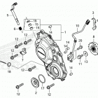 CBR650RA AC Крышка картера правая