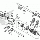 CRF1100D4 AC Gearshift drum (2)