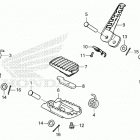 CRF300L AC Подножки