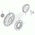 CRF300LRA AC Муфта стартера