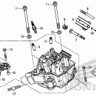 CRF450RL AC ГОЛОВКА ЦИЛИНДРА