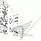 CRF450RL AC Главный цилиндр переднего тормоза