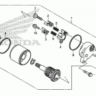 CRF450RL AC ПУСКОВОЙ ЭЛЕКТРОДВИГАТЕЛЬ