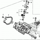 CRF450RL AC КОРПУС ДРОССЕЛЬНОЙ ЗАСЛОНКИ