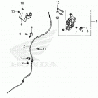 GL1800D 2AC Parking brake lever