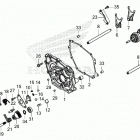 GL1800D 3AC Shift drum@shift fork