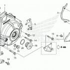 NC750XA AC Крышка генератора