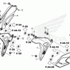 NC750XD AC БОКОВАЯ КРЫШКА