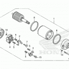 NC750XD AC ПУСКОВОЙ ЭЛЕКТРОДВИГАТЕЛЬ