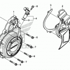 CB500XA AC Крышка генератора