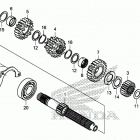 CB500XA AC Transmission (mainshaft)