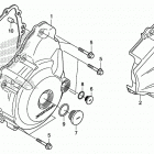 CBR300R 5AC Крышка картера левая