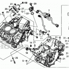 CBR500RA AC Картер двигателя