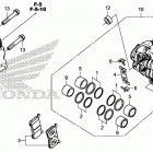 CBR600RA 7AC Передний суппорт тормозной