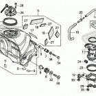 CBR600RA 7AC Топливный бак и насос