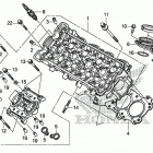 CBR600RR 6A ГОЛОВКА ЦИЛИНДРА