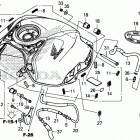 CBR650R 2AC ТОПЛИВНЫЙ БАК