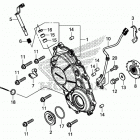 CBR650R 2AC Крышка картера правая