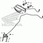CBR650R 2AC Taillight@license light