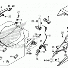 CBR650RA 2AC Seat@rear cowl