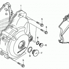 CMX300 AC Крышка картера левая