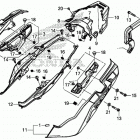 CRF1100A4 2AC Side cover@rear carrier