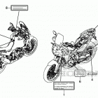 CRF1100D AC Лейбл предостережения