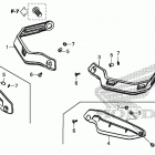 CRF1100D AC Knuckle guard