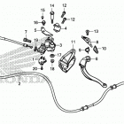 CRF1100D AC Parking brake lever
