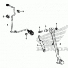 CRF1100D AC Подножка