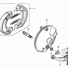 CRF110F A Передний тормоз
