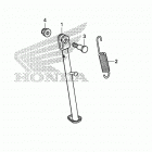 CRF125F A Подножка