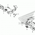 CRF125F A Подножки