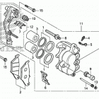 CRF125F AC Передний суппорт