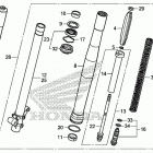 CRF150R AC Передняя вилка