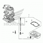 CRF150RB AC Ремкомплект карбюратора