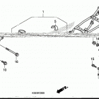 CRF150RB AC Рама