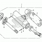 CRF150RB AC Глушиель