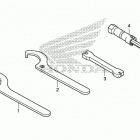 CRF150RB AC Инструмент