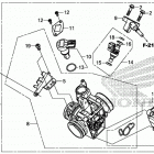 CRF250F A КОРПУС ДРОССЕЛЬНОЙ ЗАСЛОНКИ