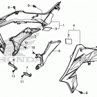 CRF250F AC Капот и облицовка