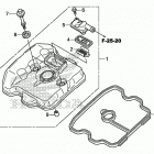 CRF250LA AC Крышка головки цилиндров