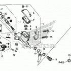 CRF250R AC Главный цилиндр переднего тормоза