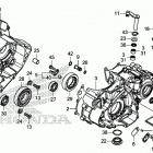 CRF450L AC Картер двигателя