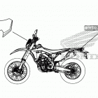 CRF450L AC Наклейки