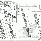 CRF450RWE AC Задние амортизаторы