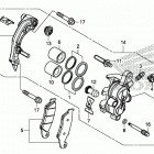 CRF450RX AC Передний суппорт