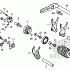 CRF450RX AC Вилка переключения передач